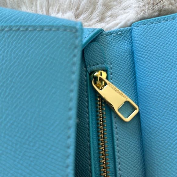 Dolce & Gabbana Small Miss Sicily Leather Satchel Sky Blue - Picture 9 of 14